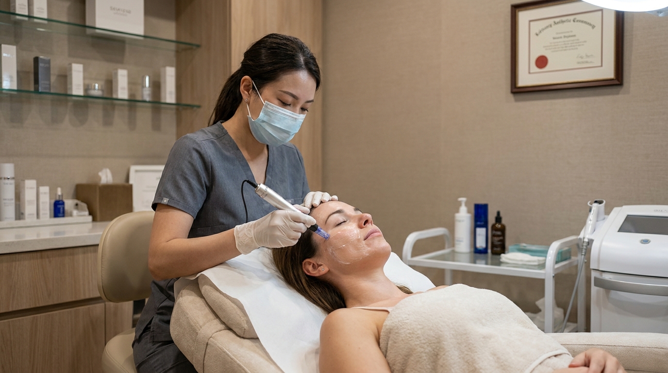 Microneedling Behandlung
